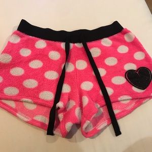 victoria secret lounge pajama booty shorts